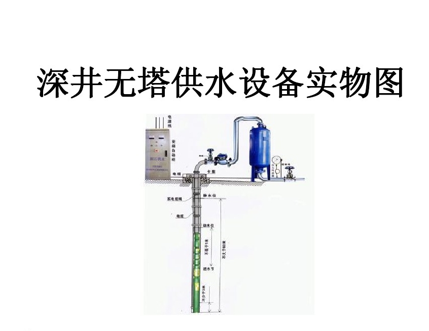 建昌县井泵无塔式供水设备